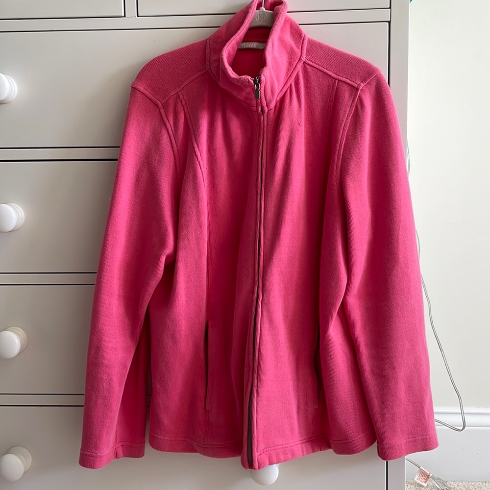 Lady Hathaway Pink Zip Up